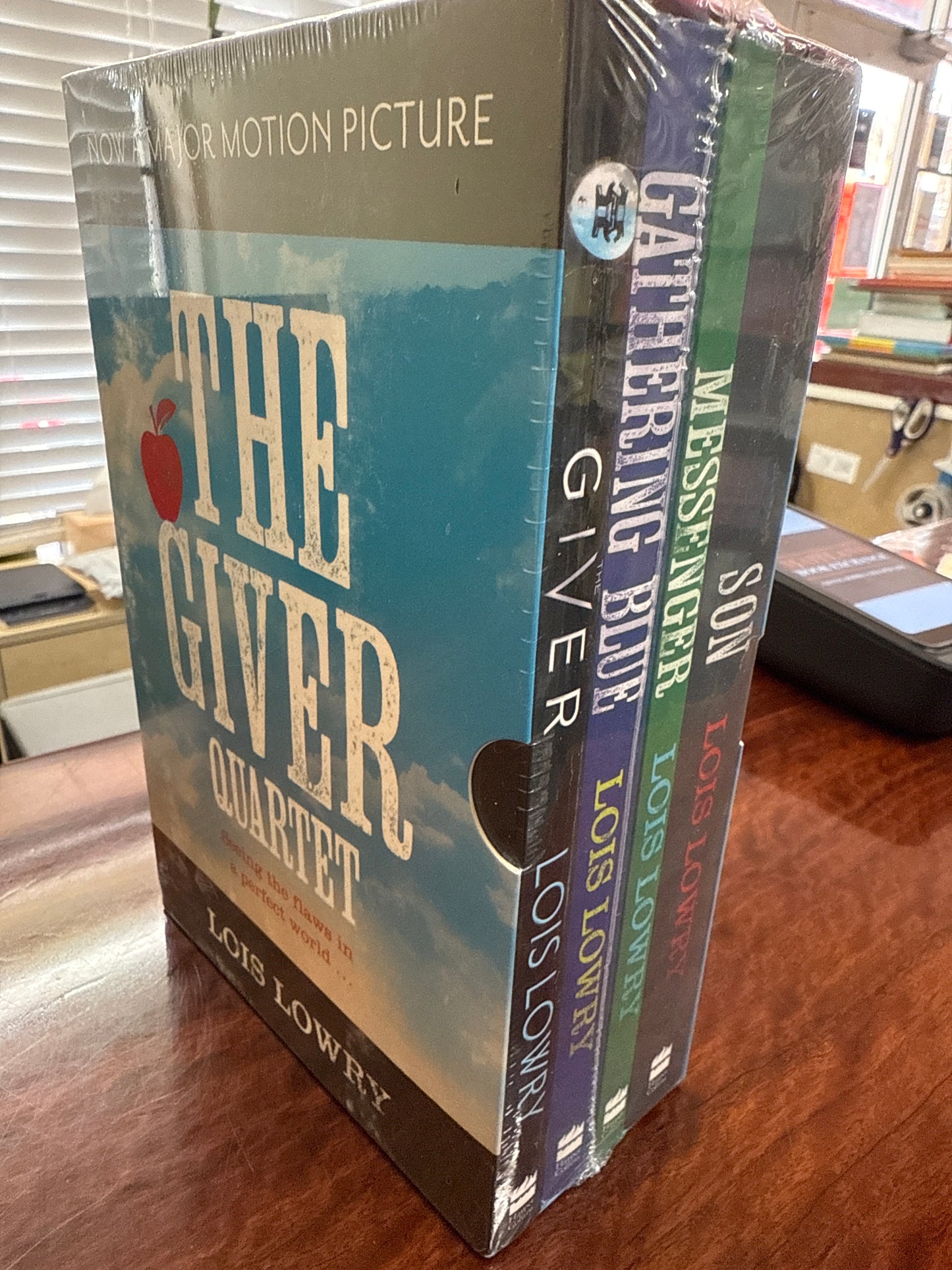 The Giver Boxed Set: The Giver, Gathering Blue, Messenger, Son (Still in plastic)