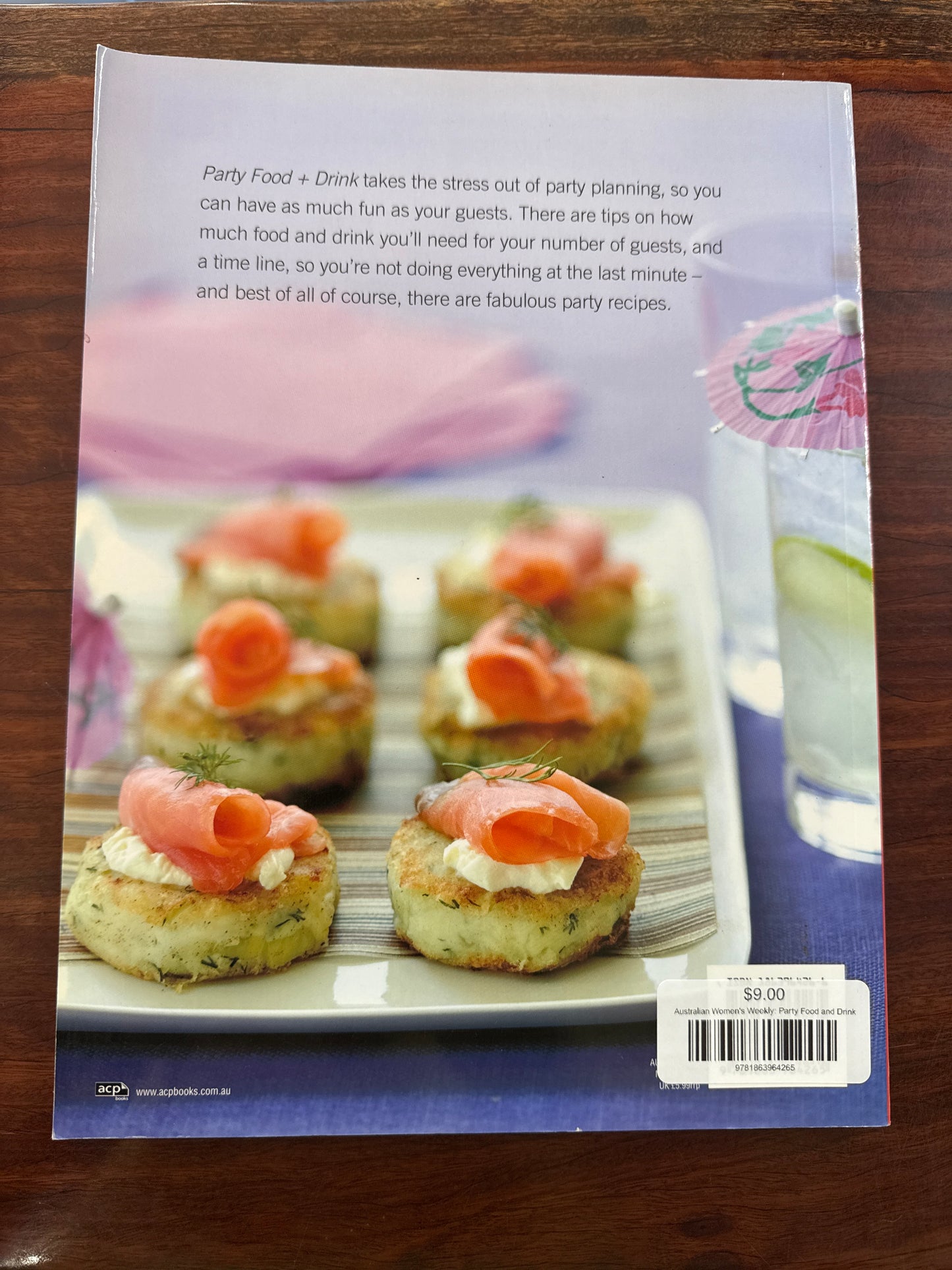 Australian Women's Weekly: Party Food and Drink
