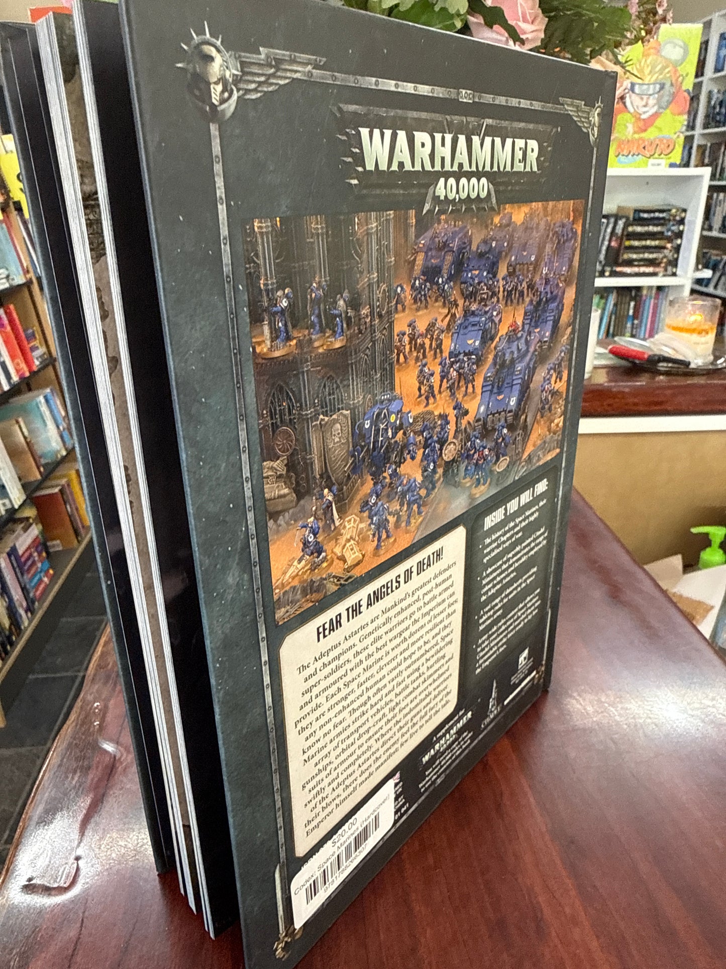 Warhammer 40k Codex: Space Marines (Hardcover)