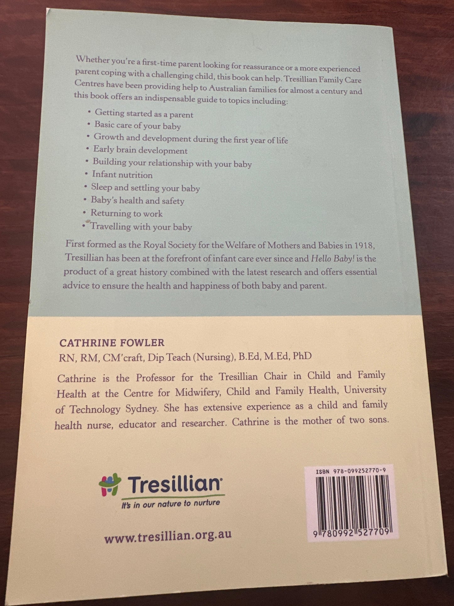 Hello Baby! Parenting with Confidence A Tresillian Guide