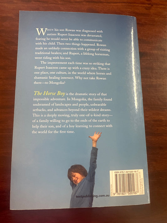 The Horse Boy. A Father's Quest To Heal His Son