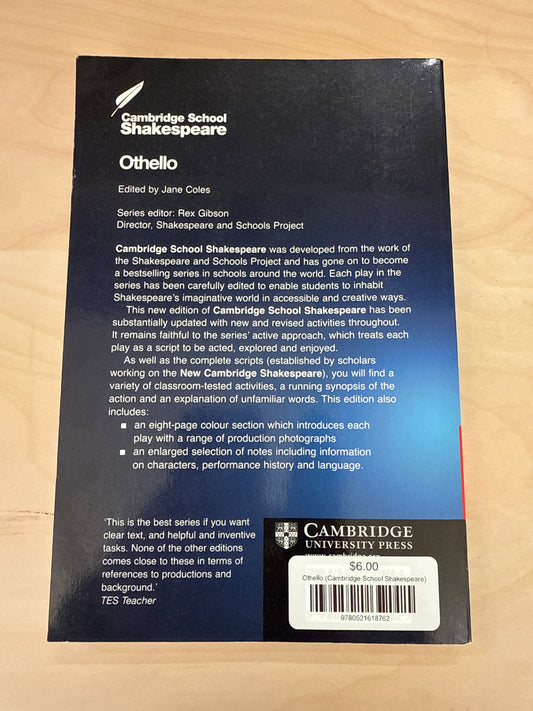 Othello (Cambridge School Shakespeare)