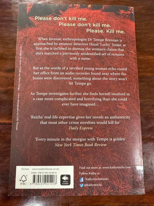 Speaking in Bones (Temperance Brennan #18)