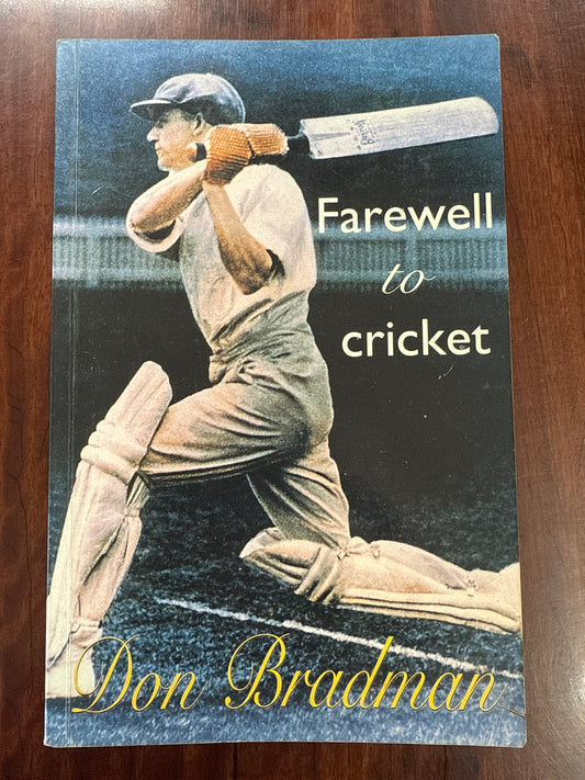 Farewell To Cricket
