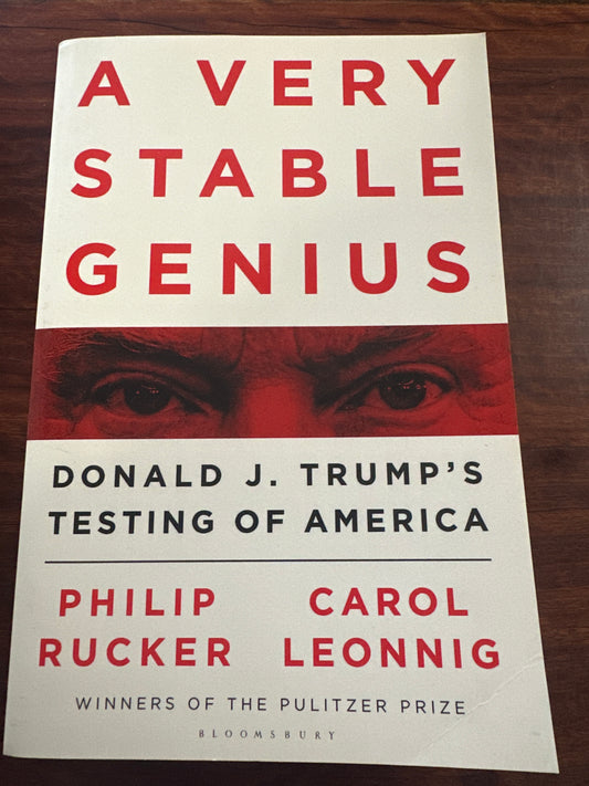 A Very Stable Genius