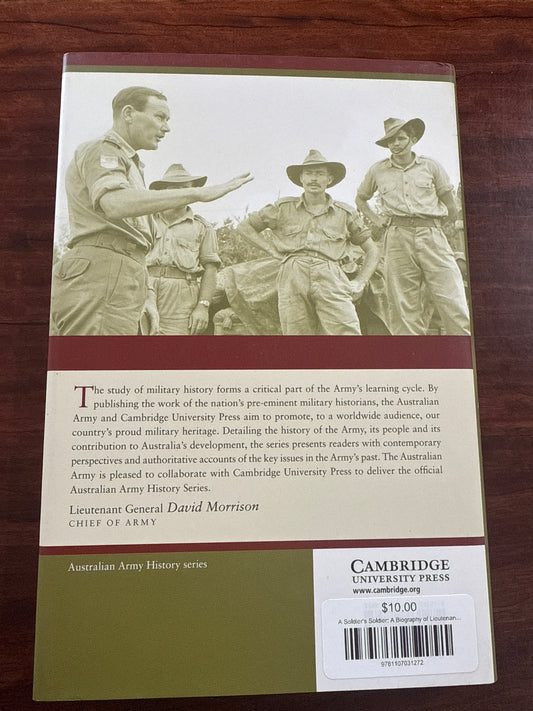 A Soldier's Soldier: A Biography of Lieutenant General Sir Thomas Daly (Hardcover)