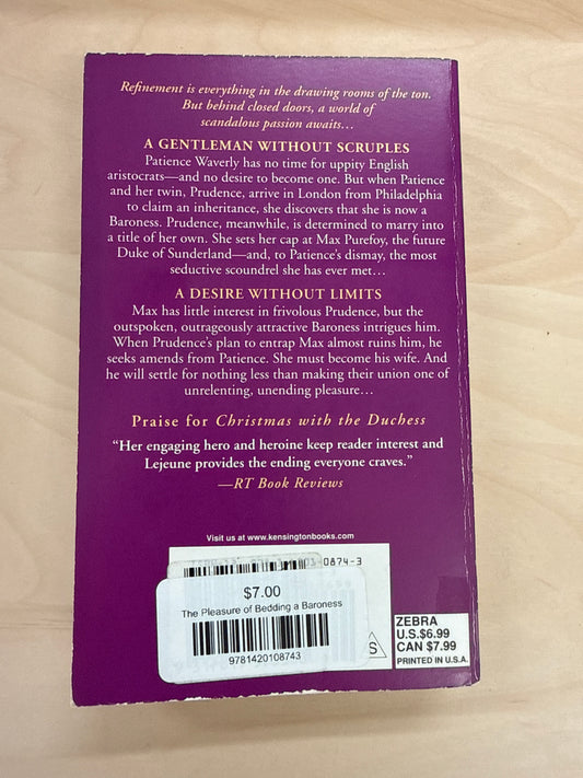 The Pleasure of Bedding a Baroness