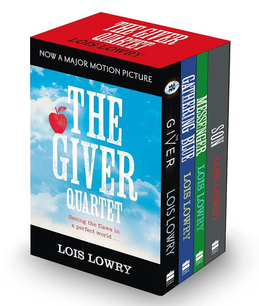 The Giver Boxed Set: The Giver, Gathering Blue, Messenger, Son: The classic science-fiction fantasy adventure series for kids (The Giver Quartet) cover image