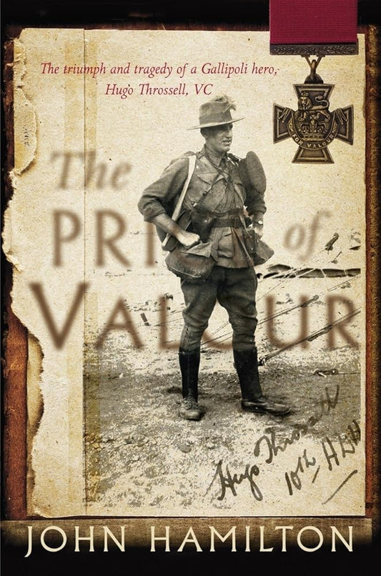 The Price of Valour. Hugo Throssell VC cover image