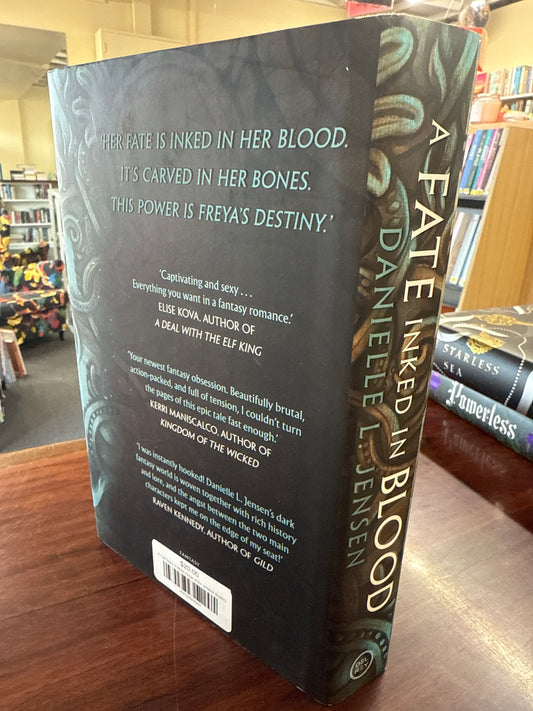 Danielle Jensen A Fate Inked in Blood back cover