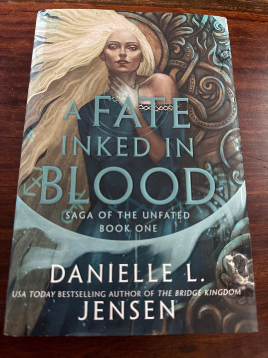 Danielle Jensen A Fate Inked in Blood front cover