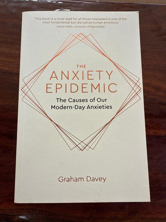 Graham Davey Anxiety Epidemic front cover