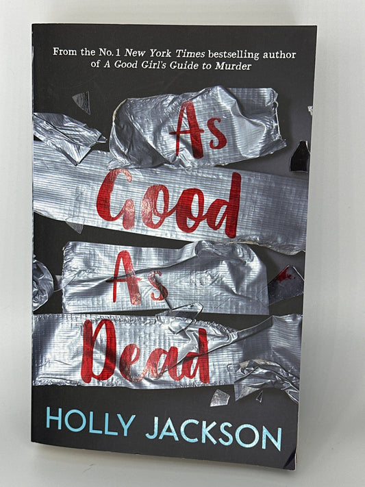 As Good As Dead Holly Jackson actual front cover used books