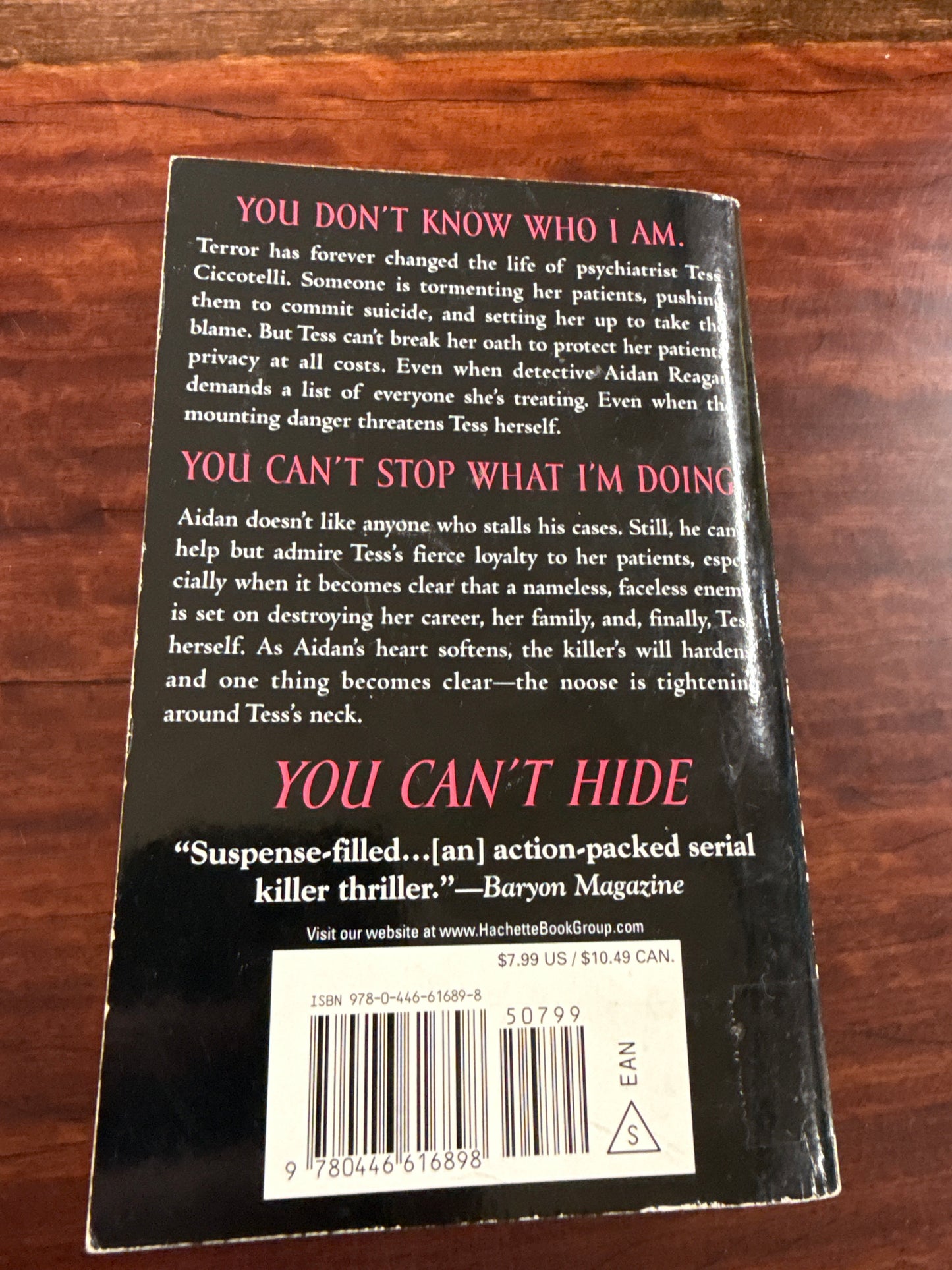 You Can't Hide (The Chicago Series #4)