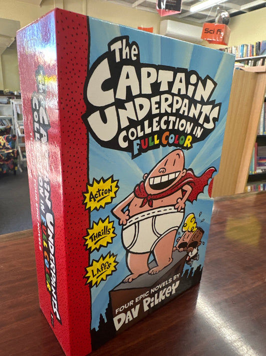 Captain Underpants (Hardcover Colour Editions 1-4 Boxed Set)