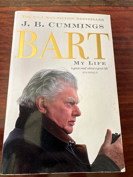 JB Cummings Bart: My Life front cover