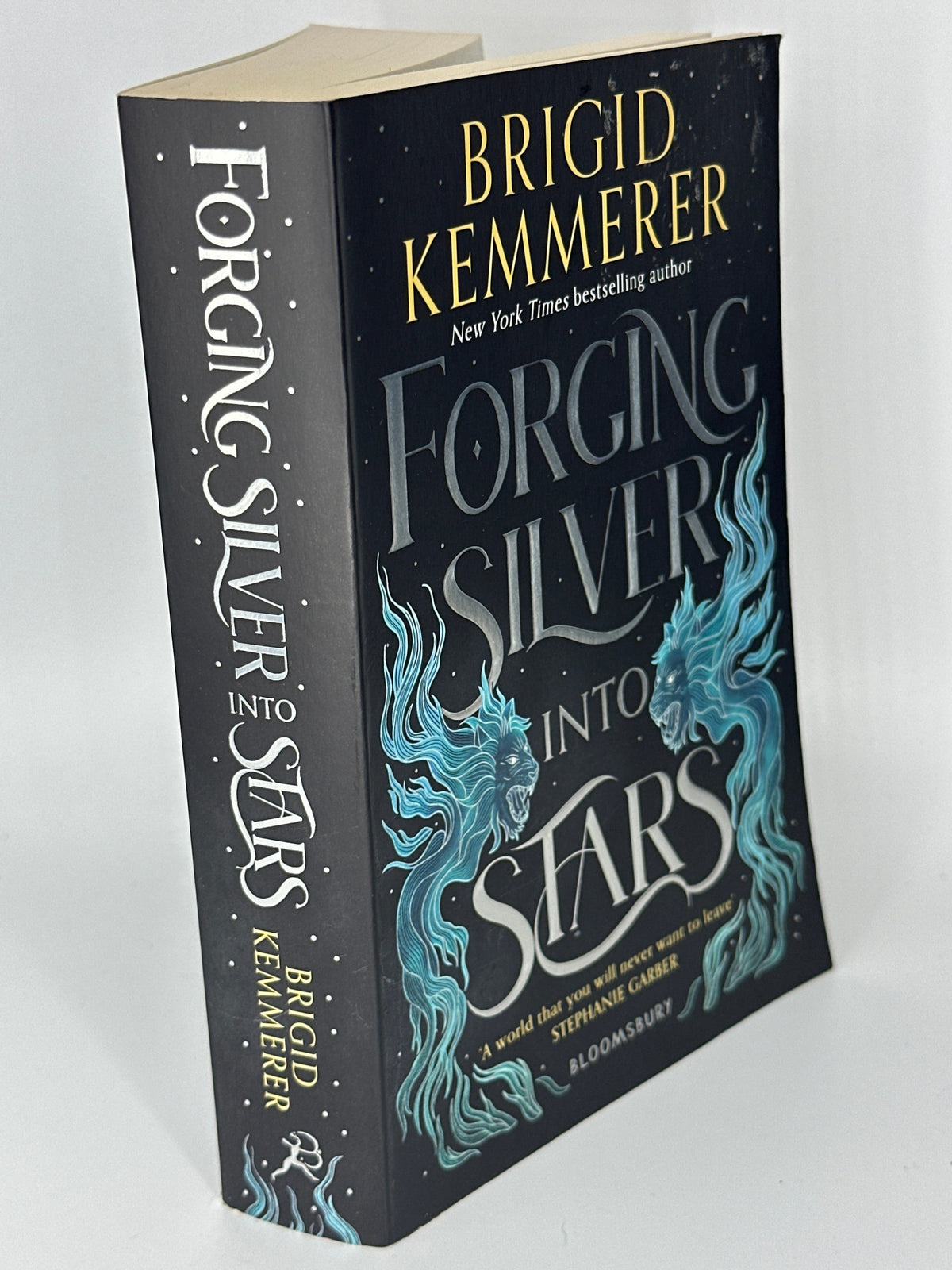 Brigid Kemmerer Forging Silver into Stars ( Forging Silver into Stars Series) actual spine used books