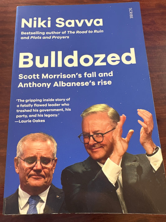 Niki Savva Bulldozed front cover