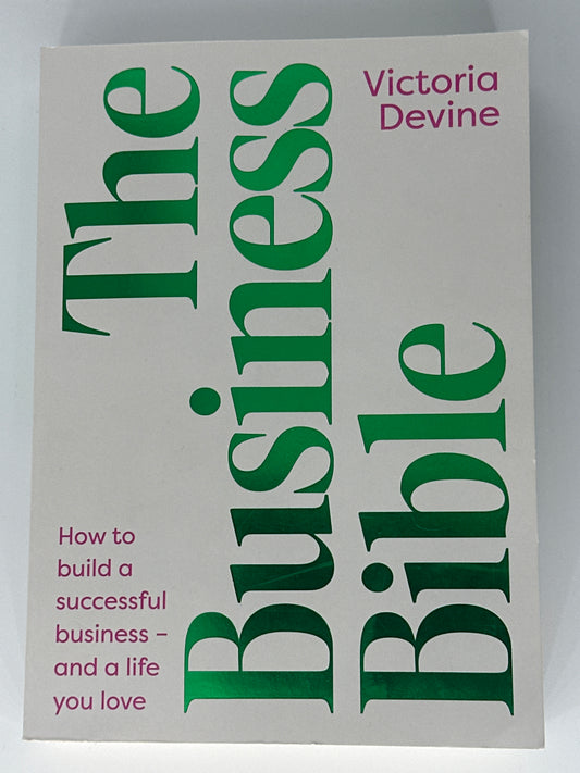 Victoria Devine The Business Bible front cover image
