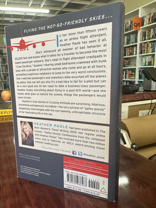 Heather Poole Cruising Attitude back cover