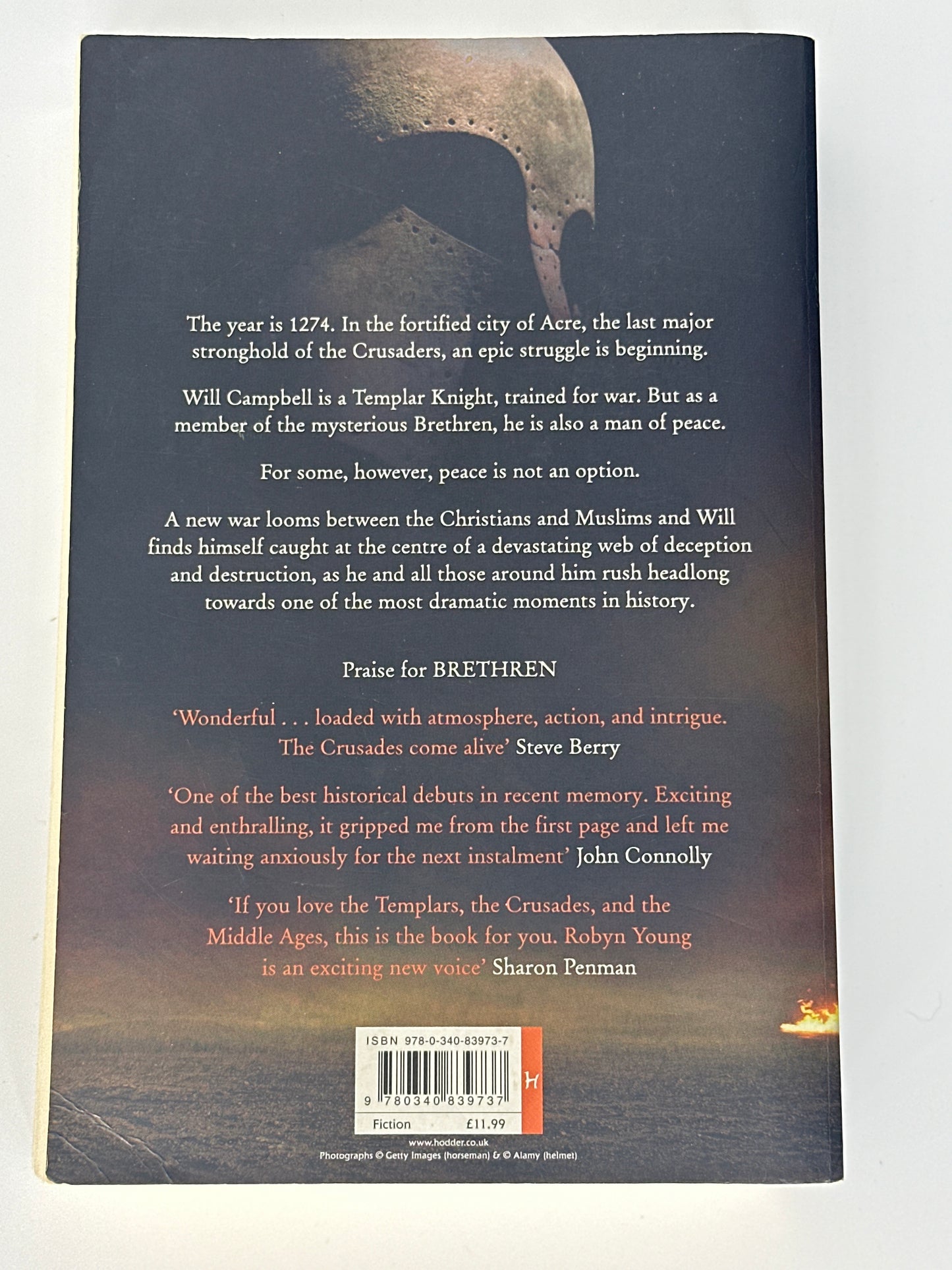 Robyn Young Crusade back cover image