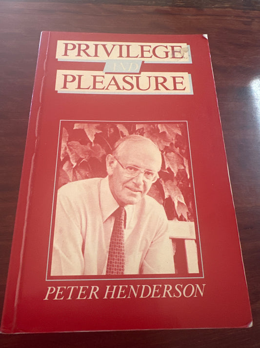 Privilege and pleasure
