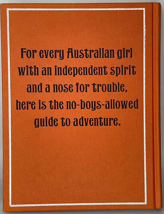 Daring Book for Girls Aust Edition back cover used books