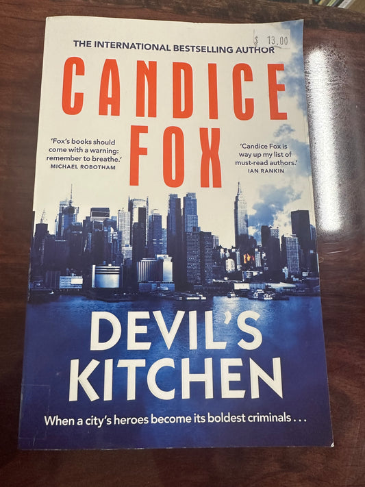 Candice Fox Devil's Kitchen front cover