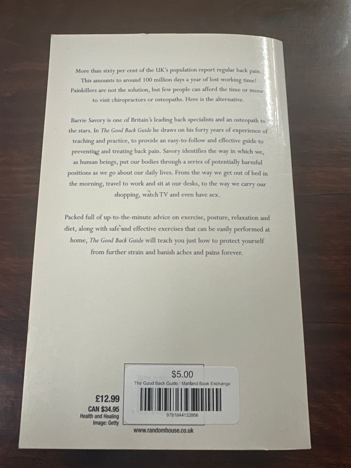 The Good Back Guide