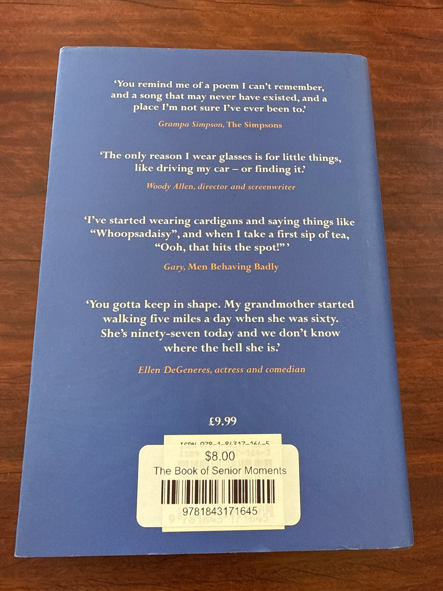 The Book of Senior Moments