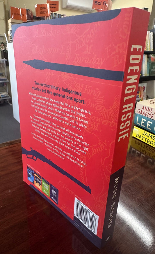 Melissa Lucashenko Edenglassie back cover image