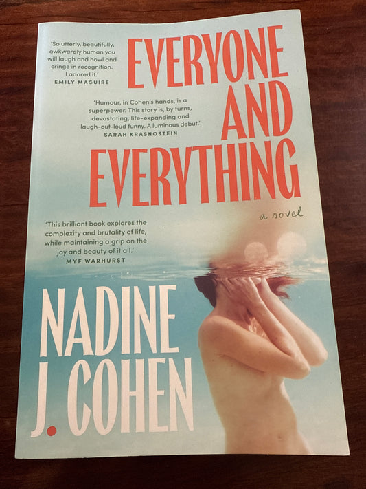 Nadine J Cohen Everyone and Everything cover
