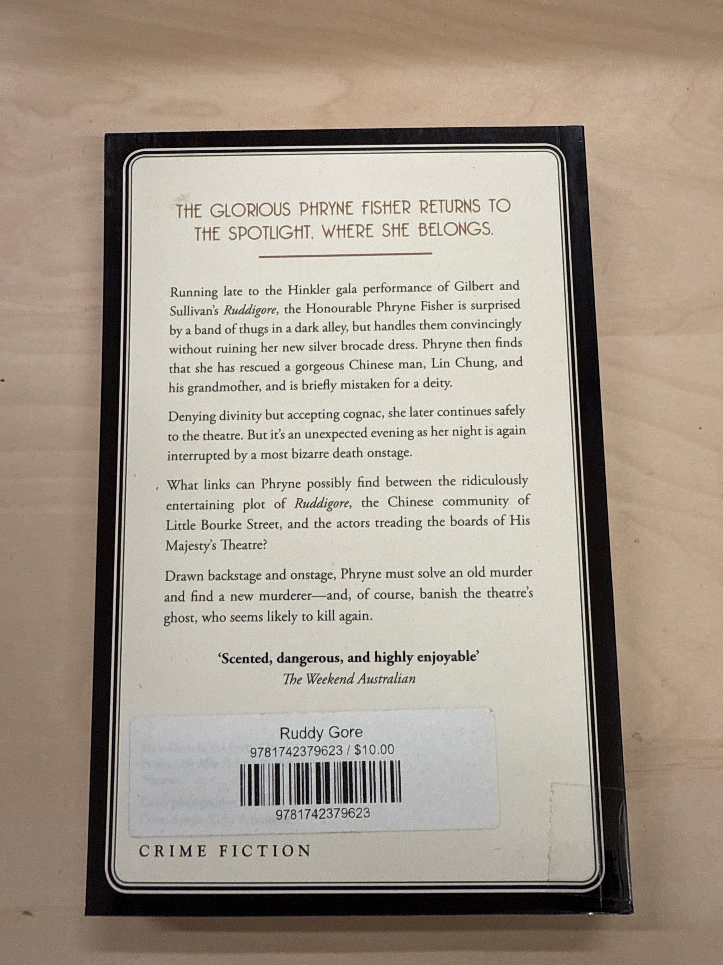 Ruddy Gore (Miss Fisher's Murder Mysteries)