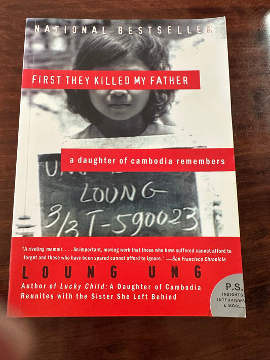 Loung Ung First They Killed My Father biography cover image