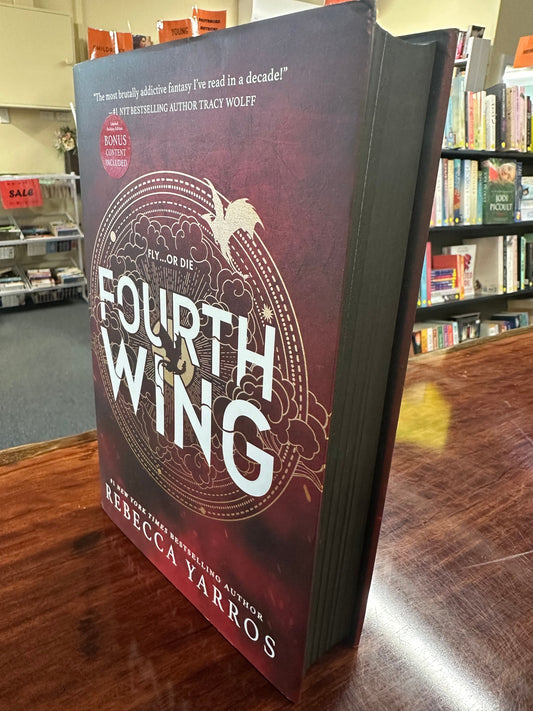 Rebecca Yarros Fourth Wing (Special Edition) (The Empyrean Book1) side cover