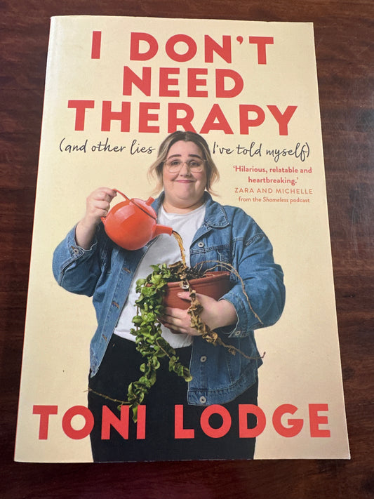 Toni Lodge I Don't Need Therapy cover