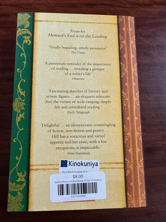 Susan Hill Jacobs Room is Full of Book back cover