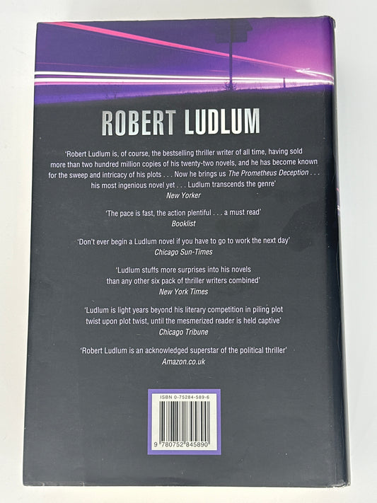 Robert Ludlum The Janson Directive back cover image