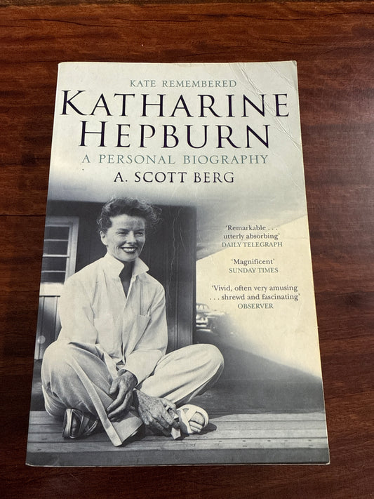 Katharine Hepburn Biography front cover image