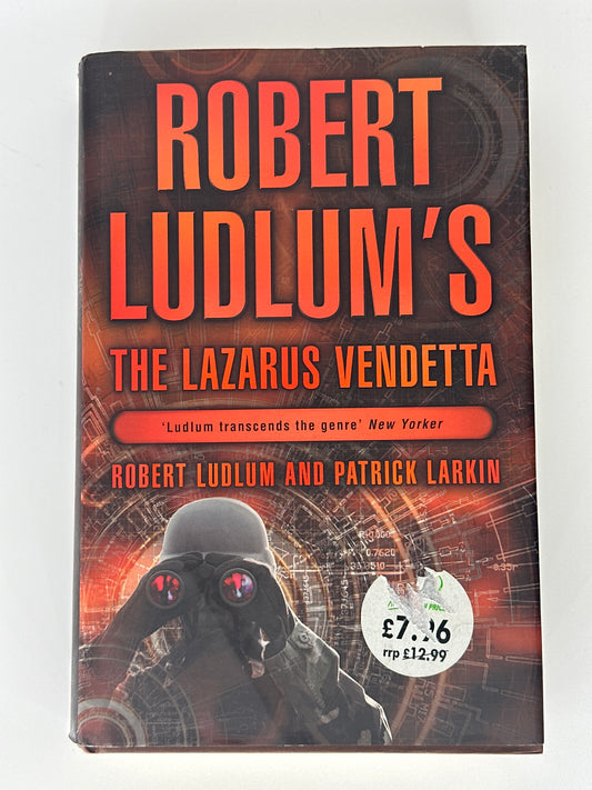 Robert Ludlum Lazarus Vendetta front cover image