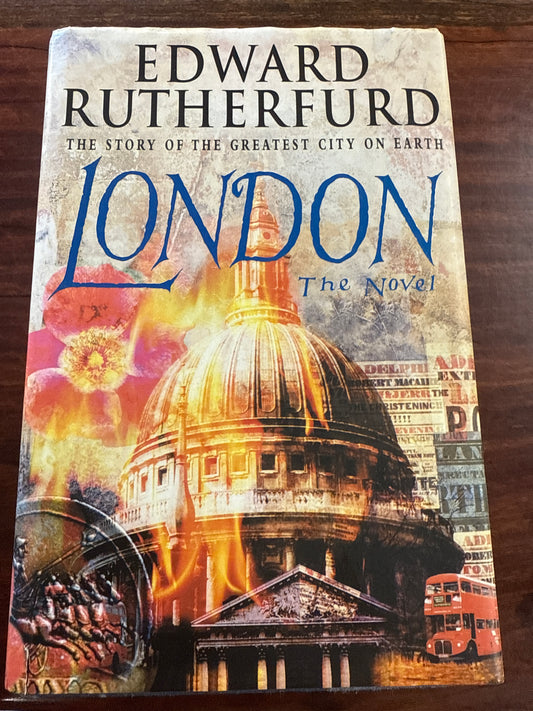 Edward Rutherfurd London front cover