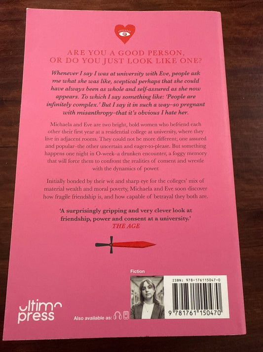 Diana Reid Love & Virtue back cover