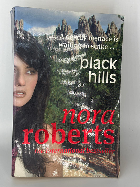 Nora Roberts Black Hills actual front cover used books