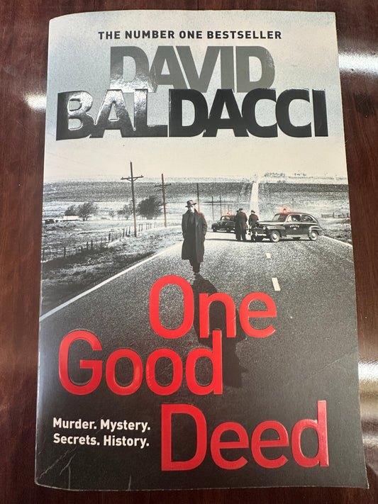 David Baldacci One Good Deed cover