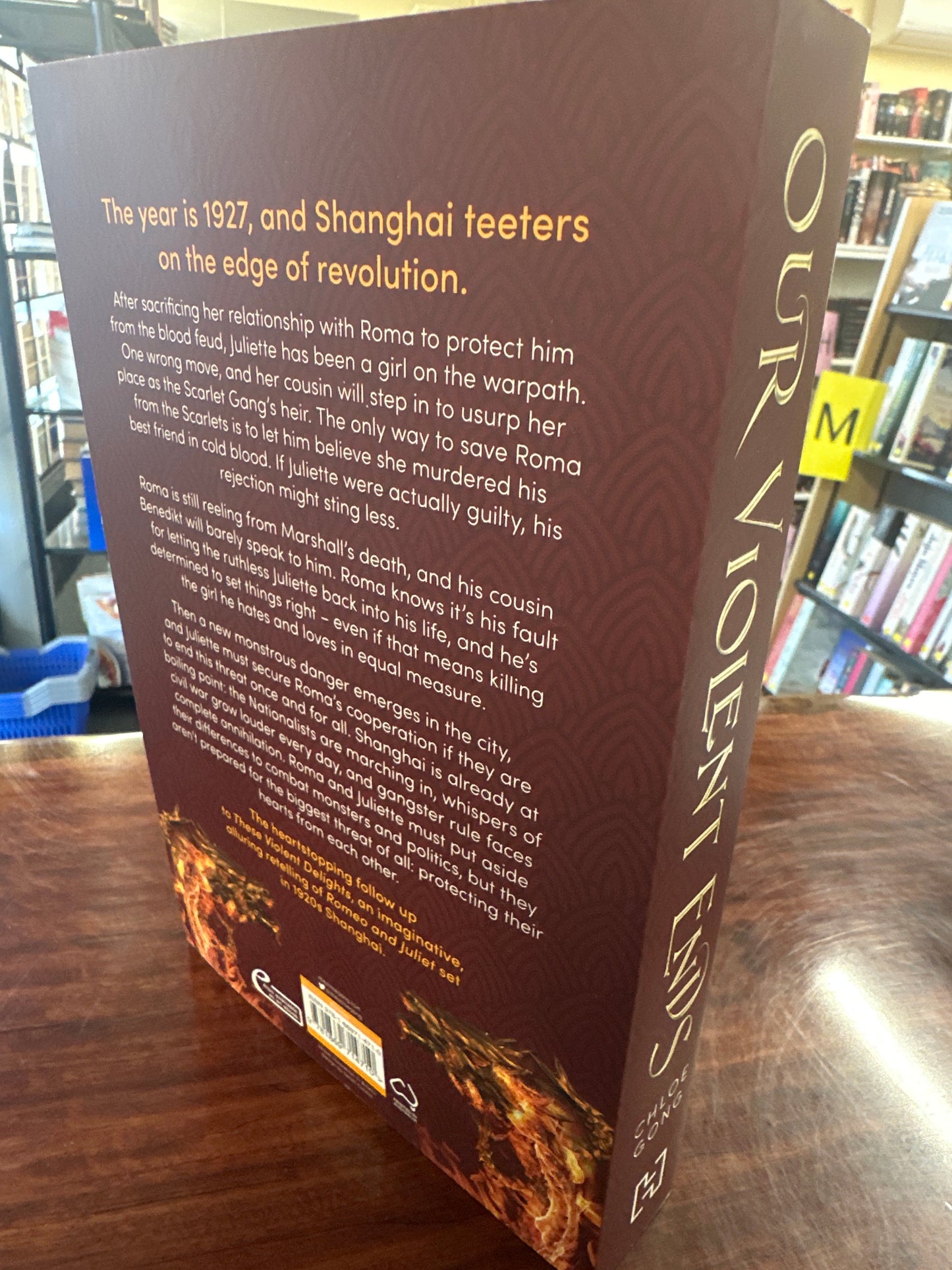 Chloe Gong Our Violent Ends back cover