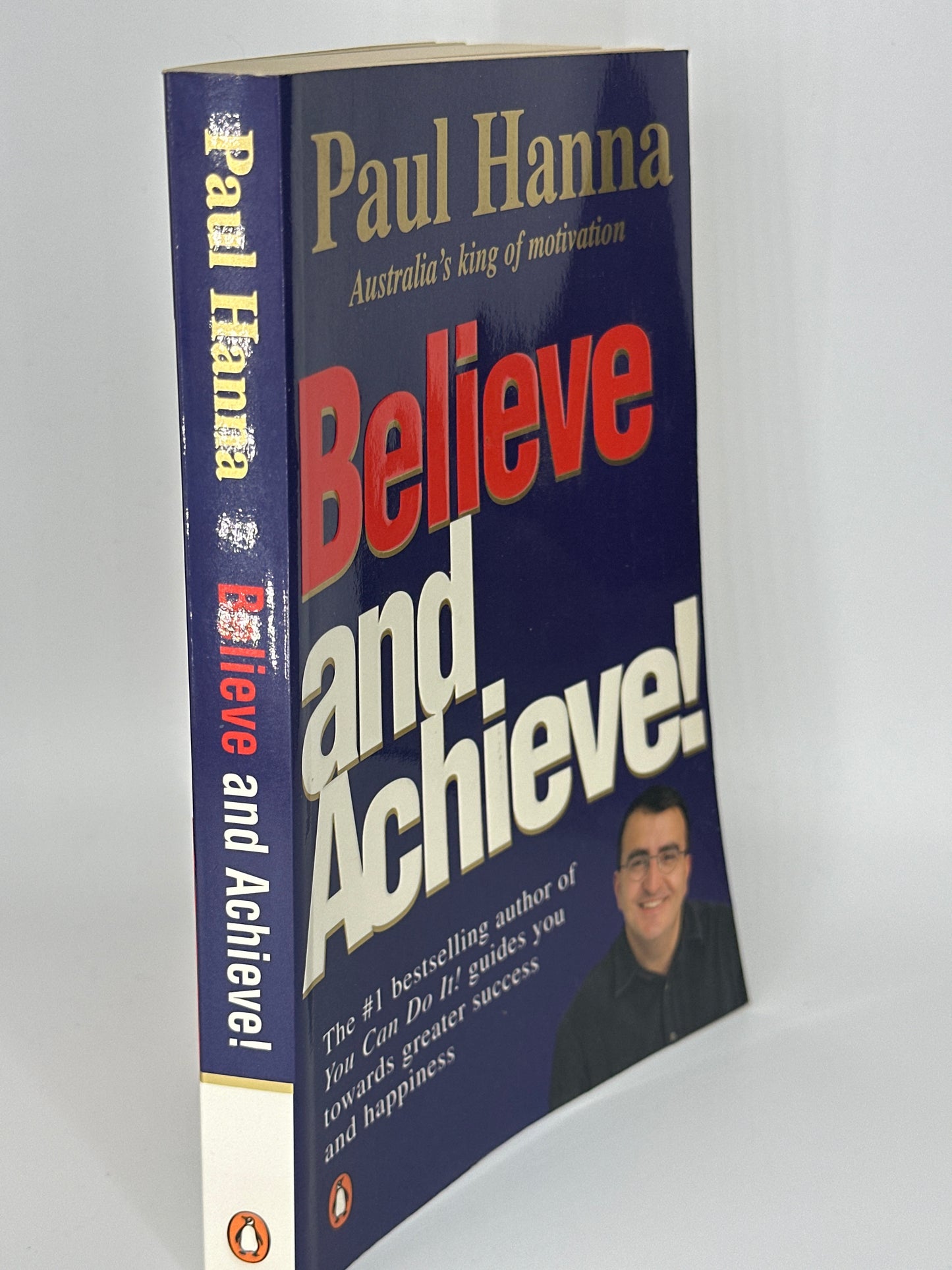 Paul Hanna Believe And Achieve actual spine used books