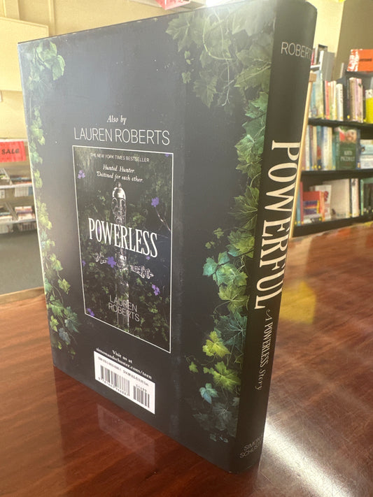 Lauren Roberts Powerful (The Powerless Trilogy Book3) back cover image