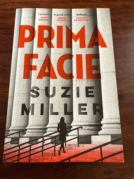 Suzie Miller Prima Facie front cover