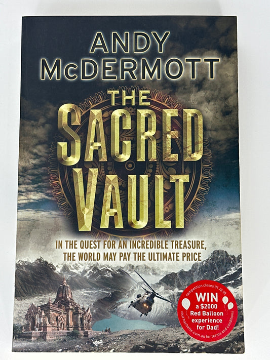Andy McDermott Sacred Vault front cover