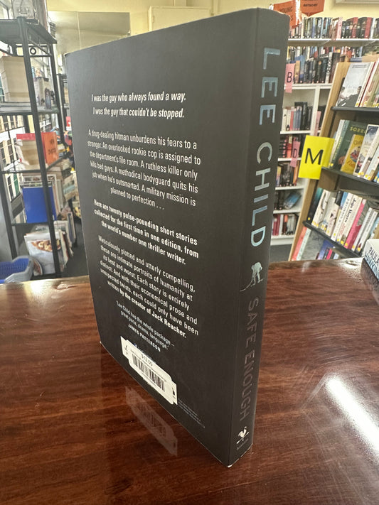 Lee Child Safe Enough back cover